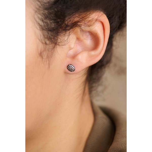 5 Octobre auskarai  su deimantais Oreille  PILLI2